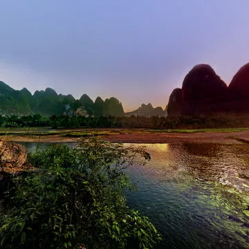 VR全景  桂林山水甲天下的精华——漓江系列